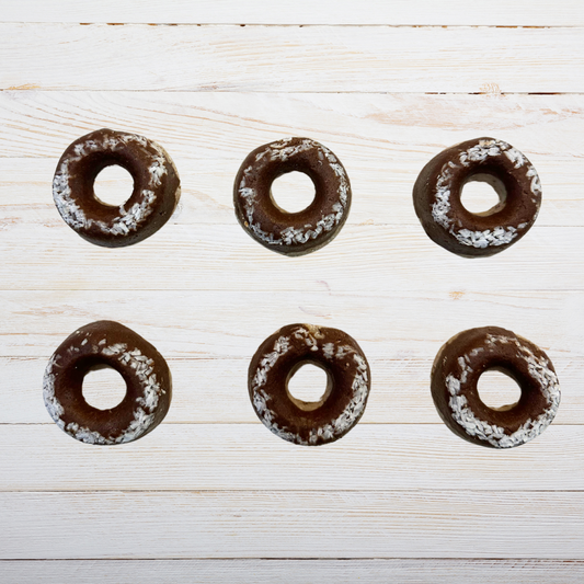 2" Singular PB + Carob Glazed Donut