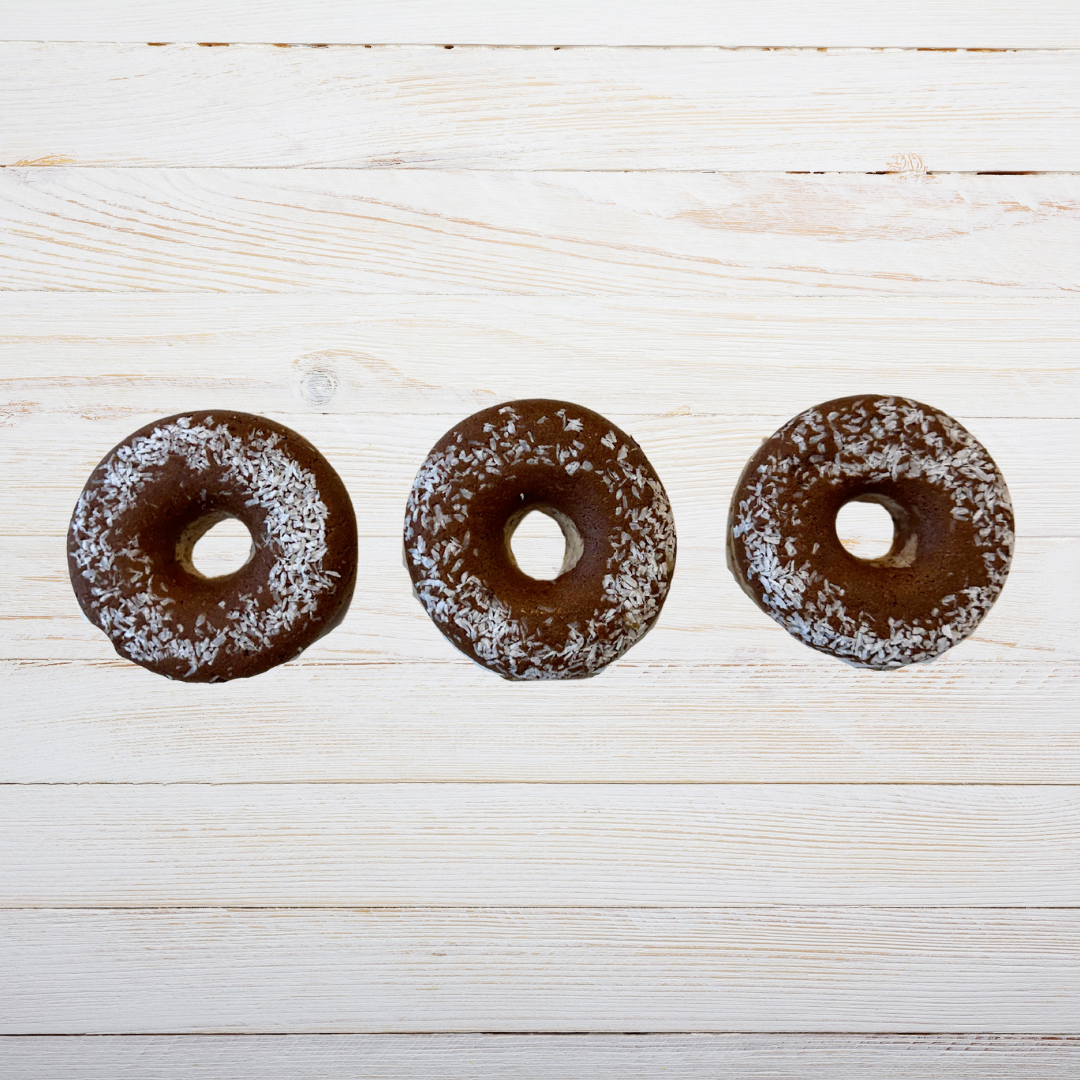 3" Singular PB + Carob Glazed Donut